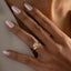 IRENE 1.50ct Oval Solitaire Lab Grown Diamond Engagement Ring in 925 Silver