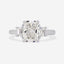 MILAN 2.50ct Radiant Cut 3-Stone Lab Grown Diamond Set in Platinum