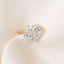 POLLY 3ct Toi Et Moi Lab Grown Diamond Engagement Ring in 18ct Gold