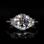 WINTER 3.50ct Round 3-Stone Lab Grown Diamond Set in Platinum
