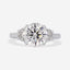 WINTER 3.50ct Round 3-Stone Lab Grown Diamond Set in Platinum