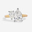 BLOOMSBURY 2.50ct Toi Et Moi Lab Grown Diamond Engagement Ring in 925 Silver