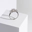 BAYBERRY 1.50ct Round 3-Stone Lab Grown Diamond Engagement Ring in 925 Silver