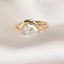 IMANI Pear Solitaire Lab Grown Diamond Engagement Ring in 925 Silver