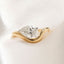 IMANI Pear Solitaire Lab Grown Diamond Engagement Ring in 925 Silver