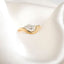 IMANI Pear Solitaire Lab Grown Diamond Engagement Ring in 925 Silver
