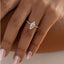 MILLIE Marquise Lab Diamond Solitaire Set in 925 Silver