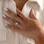 MILLIE Marquise Lab Diamond Solitaire Set in 925 Silver