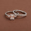 BROOKE 1.50ct Emerald 3-Stone Lab Grown Diamond Engagement Ring in 925 Silver