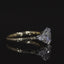 ELYSIAN 1.20ct Oval 3-Stone Lab Grown Diamond Engagement Ring in 925 Silver