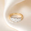 ZURI 2.5ct Emerald Cut Lab Grown Diamond Engagement Ring in 18ct Gold